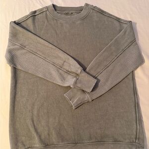 Women’s Aerie Quilted Long Sleeve Shirt